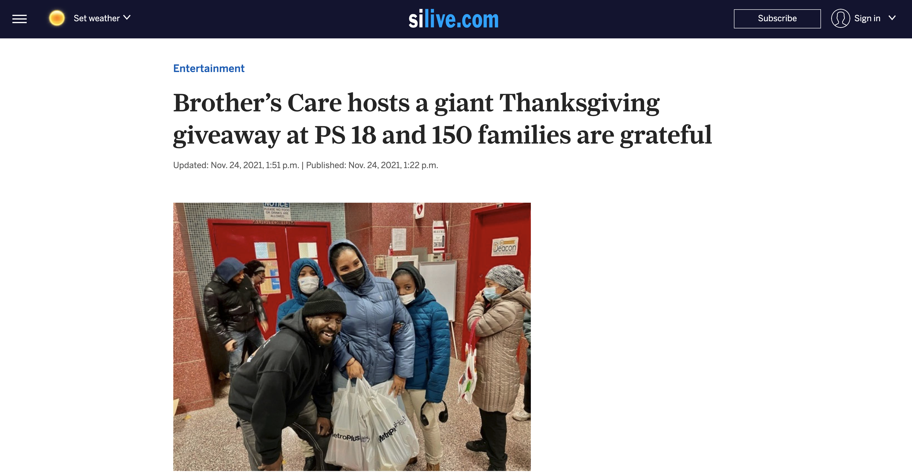 thanksgiving family giveaway