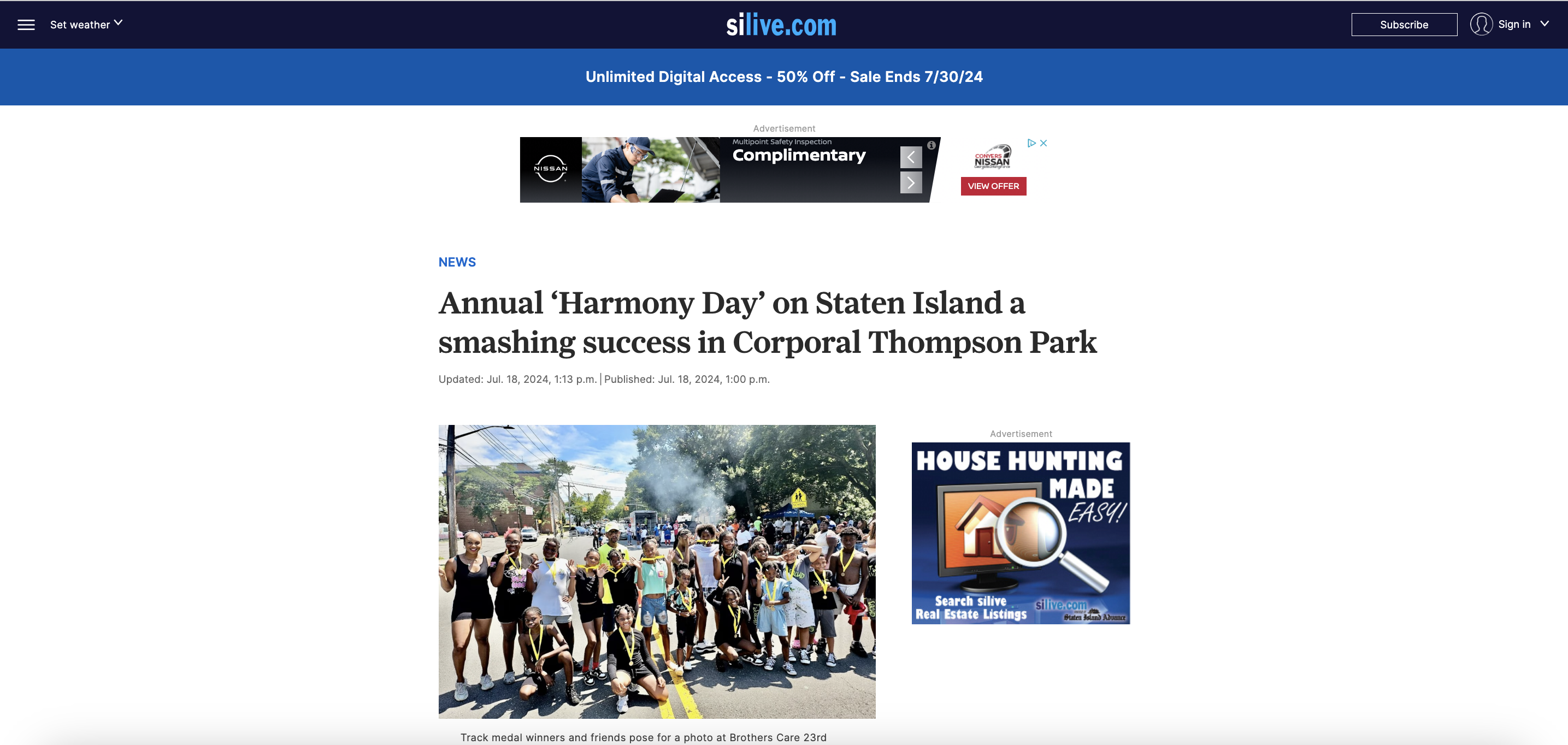 Annual ‘Harmony Day’ on Staten Island a smashing success in Corporal Thompson Park